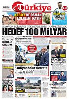 Türkiye Gazetesi e-gazete — 08 Mayıs 2024