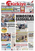 Türkiye Gazetesi e-gazete — 10 Mayıs 2024