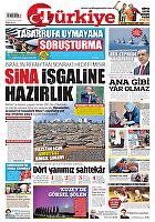 Türkiye Gazetesi e-gazete — 12 Mayıs 2024