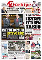 Türkiye Gazetesi e-gazete — 13 Mayıs 2024