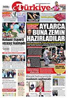 Türkiye Gazetesi e-gazete — 17 Mayıs 2024