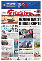 Türkiye Gazetesi e-gazete — 19 Mayıs 2024