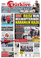 Türkiye Gazetesi e-gazete — 20 Mayıs 2024