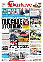 Türkiye Gazetesi e-gazete — 24 Mayıs 2024
