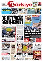 Türkiye Gazetesi e-gazete — 06 Haziran 2024