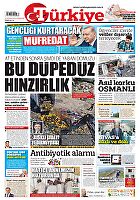 Türkiye Gazetesi e-gazete — 08 Haziran 2024