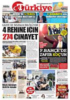 Türkiye Gazetesi e-gazete — 10 Haziran 2024