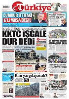 Türkiye Gazetesi e-gazete — 16 Haziran 2024