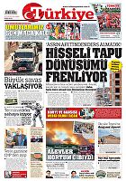 Türkiye Gazetesi e-gazete — 23 Haziran 2024