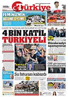Türkiye Gazetesi e-gazete — 26 Haziran 2024