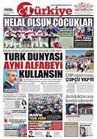 Türkiye Gazetesi e-gazete — 07 Temmuz 2024