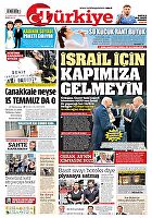 Türkiye Gazetesi e-gazete — 13 Temmuz 2024
