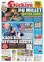 Türkiye Gazetesi e-gazete — 15 Temmuz 2024