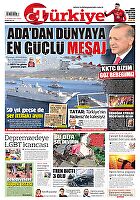 Türkiye Gazetesi e-gazete — 21 Temmuz 2024