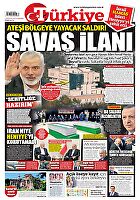 Türkiye Gazetesi e-gazete — 01 Ağustos 2024