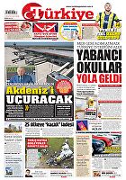 Türkiye Gazetesi e-gazete — 11 Ağustos 2024