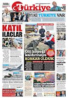 Türkiye Gazetesi e-gazete — 16 Ağustos 2024