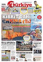 Türkiye Gazetesi e-gazete — 18 Ağustos 2024