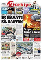 Türkiye Gazetesi e-gazete — 19 Ağustos 2024