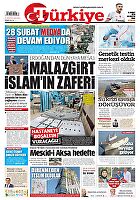 Türkiye Gazetesi e-gazete — 27 Ağustos 2024