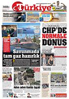 Türkiye Gazetesi e-gazete — 01 Eylül 2024