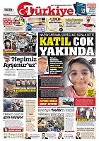 Türkiye Gazetesi e-gazete — 09 Eylül 2024