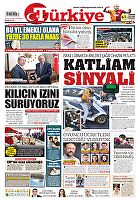 Türkiye Gazetesi e-gazete — 18 Eylül 2024
