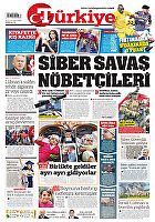 Türkiye Gazetesi e-gazete — 20 Eylül 2024