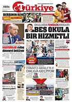 Türkiye Gazetesi e-gazete — 22 Eylül 2024