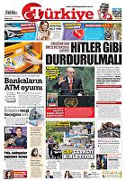 Türkiye Gazetesi e-gazete — 25 Eylül 2024