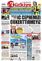 Türkiye Gazetesi e-gazete — 27 Eylül 2024