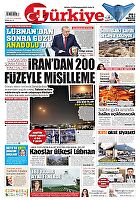 Türkiye Gazetesi e-gazete — 02 Ekim 2024