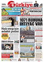 Türkiye Gazetesi e-gazete — 09 Ekim 2024