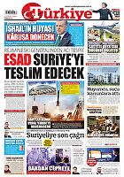 Türkiye Gazetesi e-gazete — 13 Ekim 2024