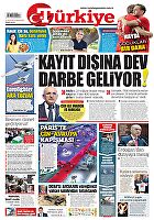 Türkiye Gazetesi e-gazete — 14 Ekim 2024