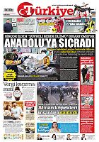 Türkiye Gazetesi e-gazete — 21 Ekim 2024