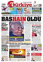 Türkiye Gazetesi e-gazete — 22 Ekim 2024