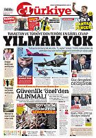 Türkiye Gazetesi e-gazete — 25 Ekim 2024