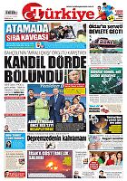 Türkiye Gazetesi e-gazete — 27 Ekim 2024