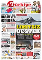 Türkiye Gazetesi e-gazete — 28 Ekim 2024