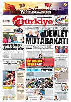 Türkiye Gazetesi e-gazete — 29 Ekim 2024