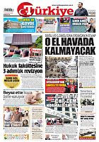 Türkiye Gazetesi e-gazete — 01 Kasım 2024