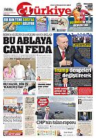 Türkiye Gazetesi e-gazete — 09 Kasım 2024