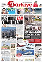 Türkiye Gazetesi e-gazete — 16 Kasım 2024