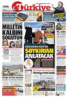 Türkiye Gazetesi e-gazete — 18 Kasım 2024