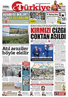 Türkiye Gazetesi e-gazete — 24 Kasım 2024