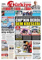 Türkiye Gazetesi e-gazete — 27 Kasım 2024