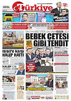 Türkiye Gazetesi e-gazete — 30 Kasım 2024