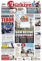 Türkiye Gazetesi e-gazete — 01 Aralık 2024