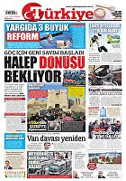 Türkiye Gazetesi e-gazete — 05 Aralık 2024